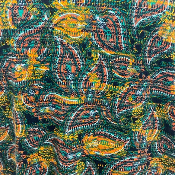 NWT Feather Print Oversized High Low Irma Tunic | Size S - Picture 3 of 11